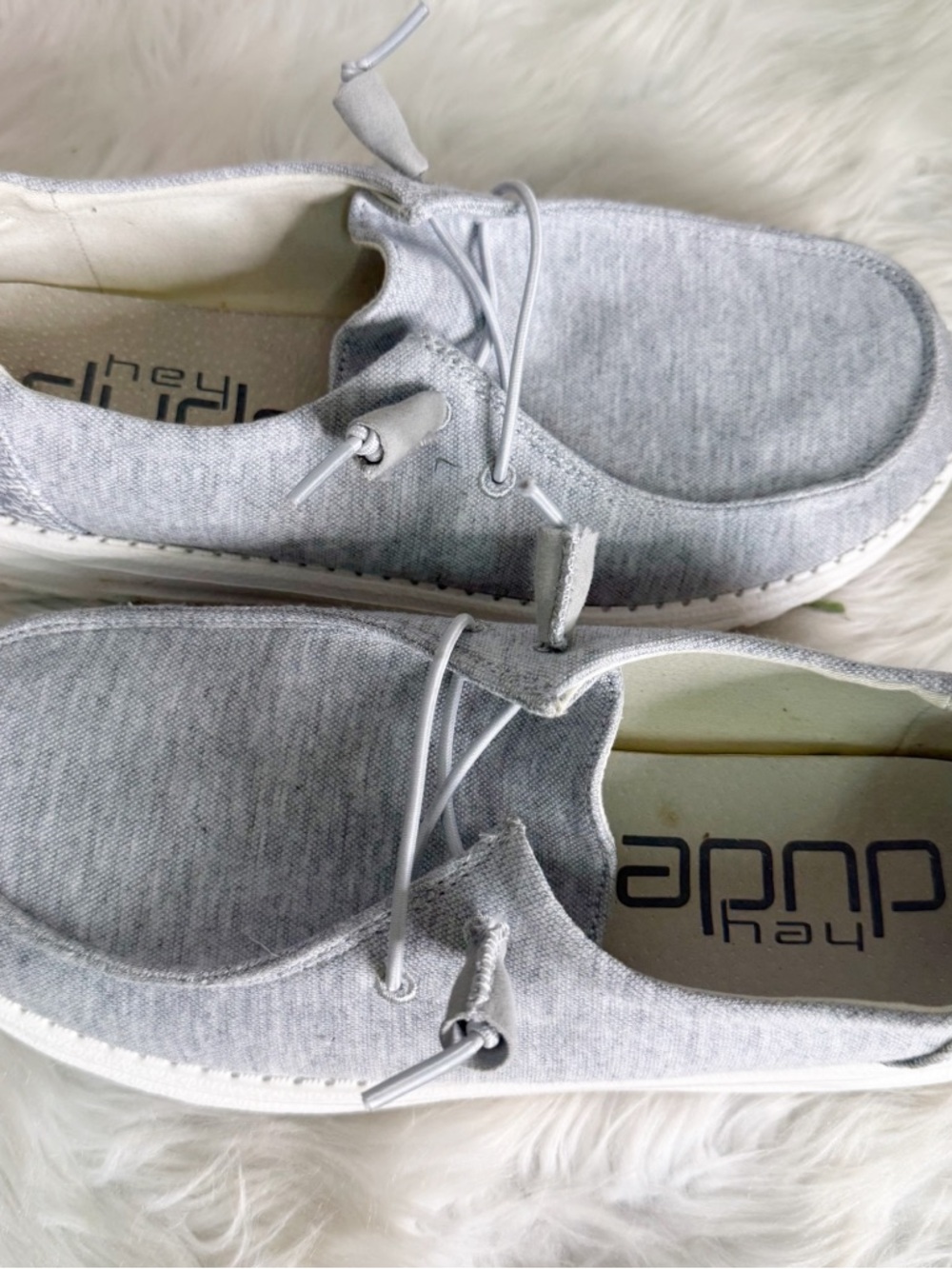 Hey Dude Wendy Glacier Slip On Shoes Women’s 8 Gray - Picture 5 of 9